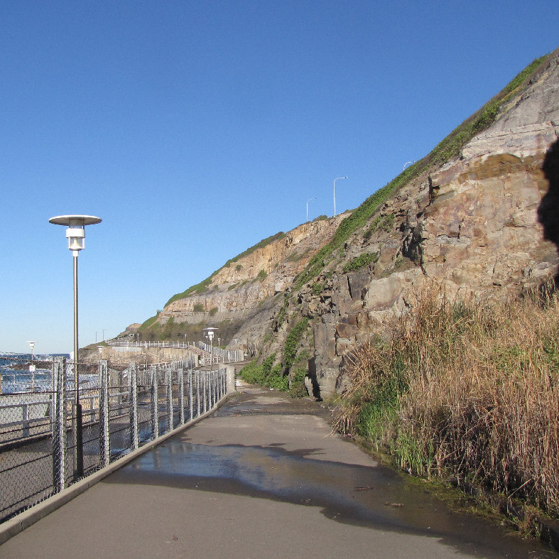 Bathers Way next to Newcastle Beach, Newcastle, NSW, 2012