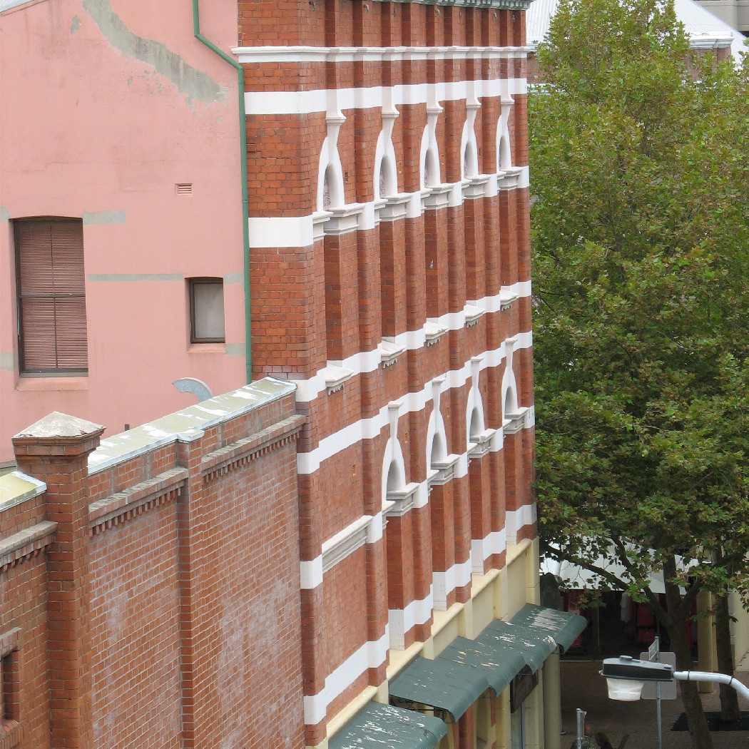 Building frontage, Newcastle, NSW, 2012
