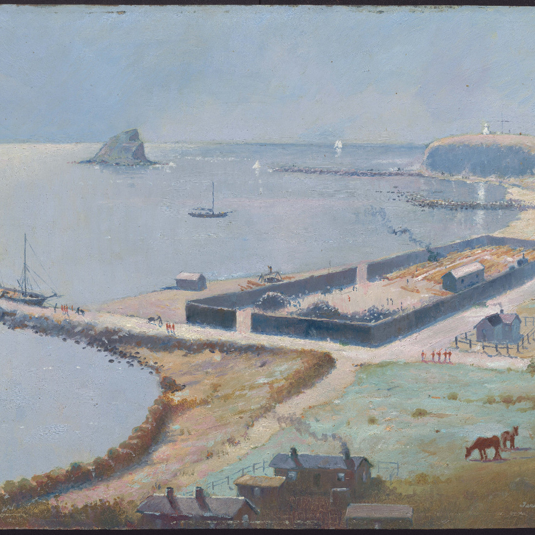 Convict Lumber Yard- Newcastle- Terry Callen