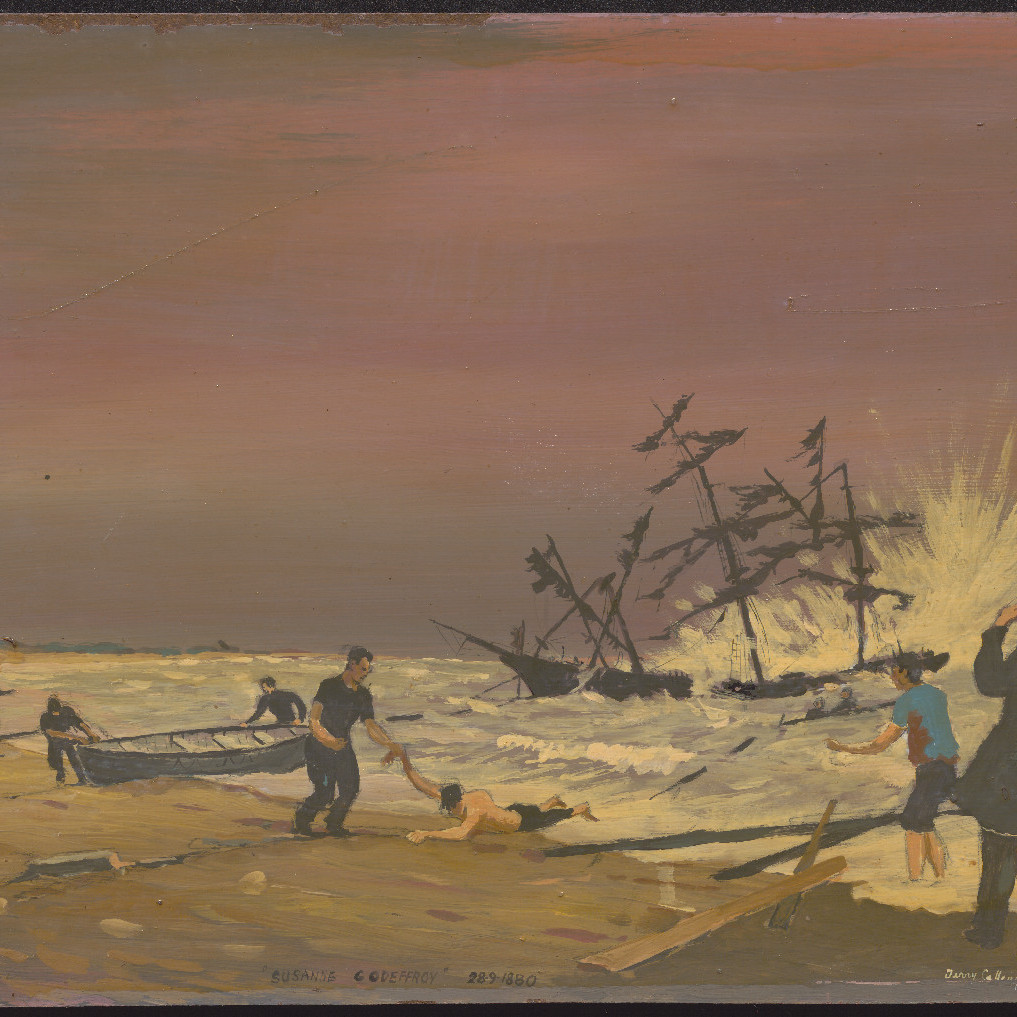 Wreck of the 'Susanne Godeffroy', 1880- Terry Callen