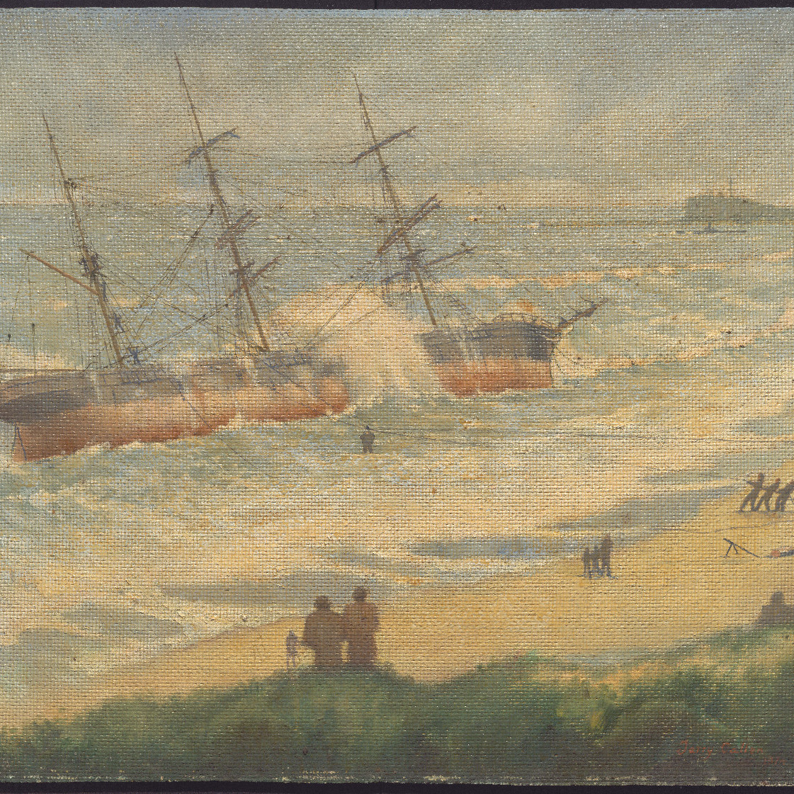 Wreck of 'Berbice' on Stockton Beach- Terry Callen