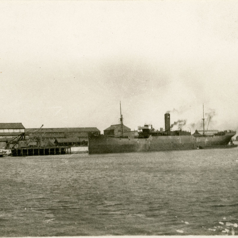 Ships in Newcastle Harbour