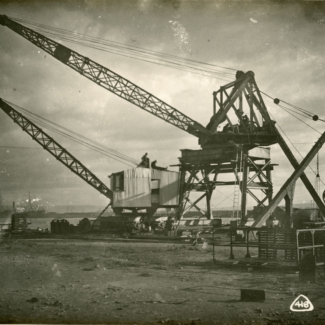 Cranes at Walsh Island Dockyard