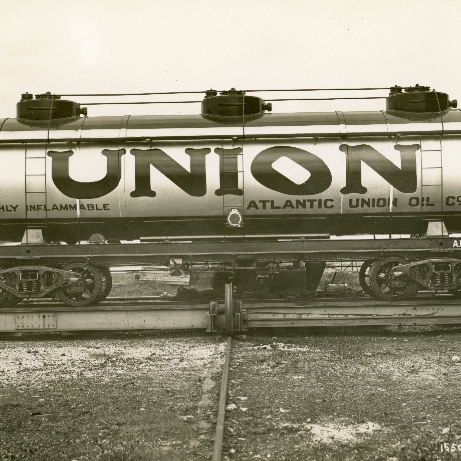 Atlantic Oil Company Railroad Tanker, 1929