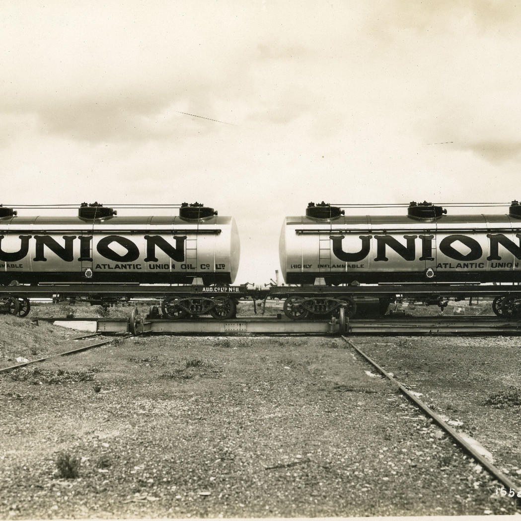 Two Railroad Tankers built at Walsh Island, 1929