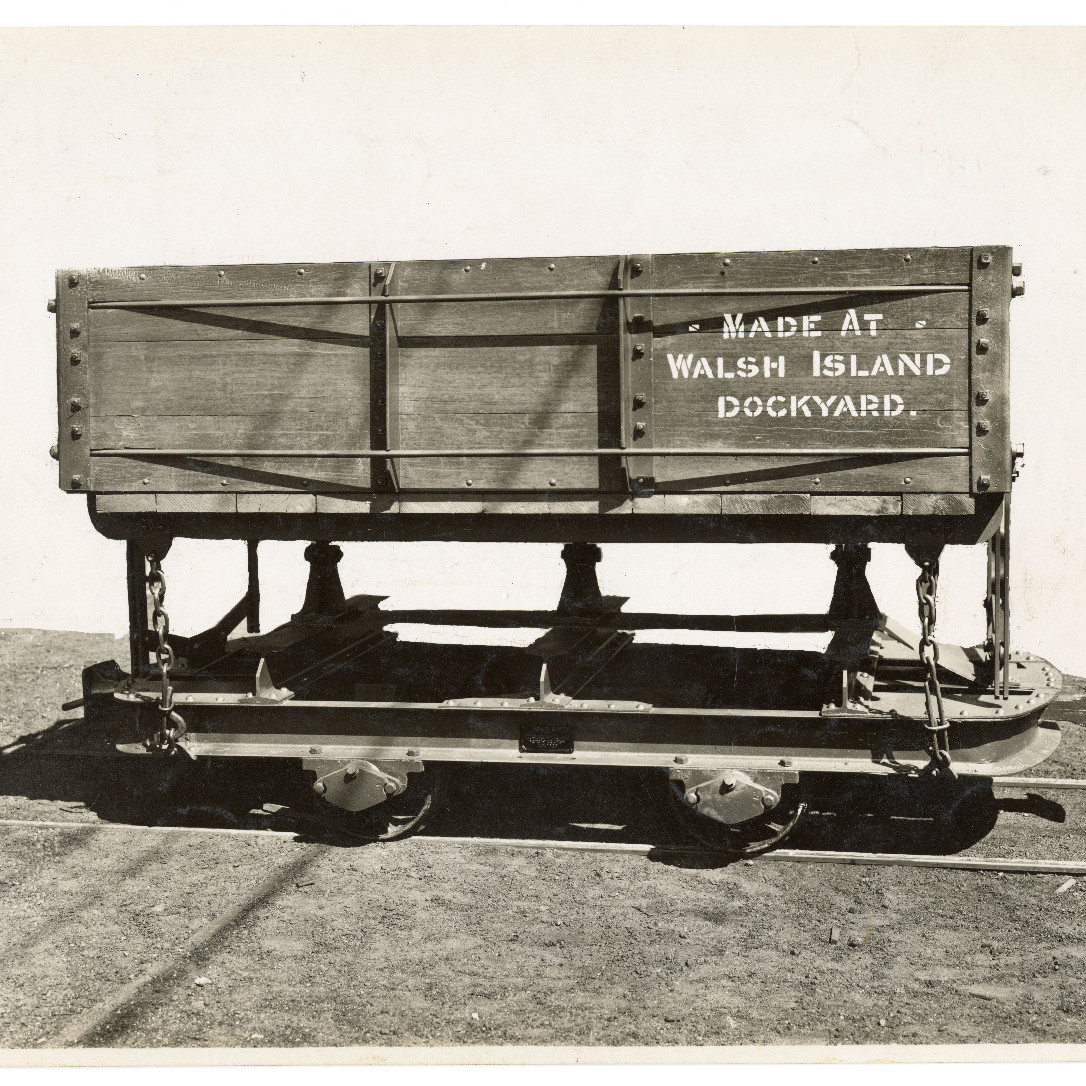 Side Tipping Truck built for Water Conservation & Irrigation Commission at the Walsh Island Dockyard
