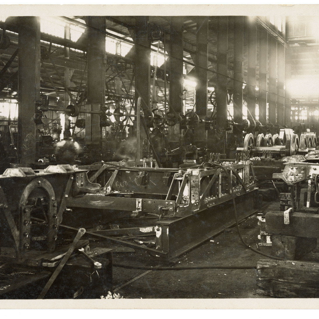 Assembly Line at Walsh Island Dockyard