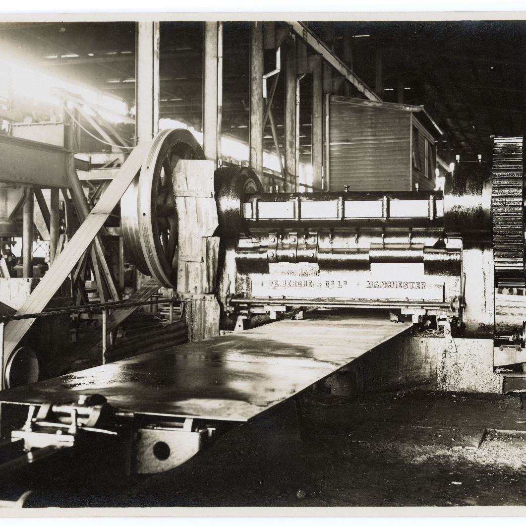 Unidentified Machine at Walsh Island Dockyard, possibly a Rolling Mill