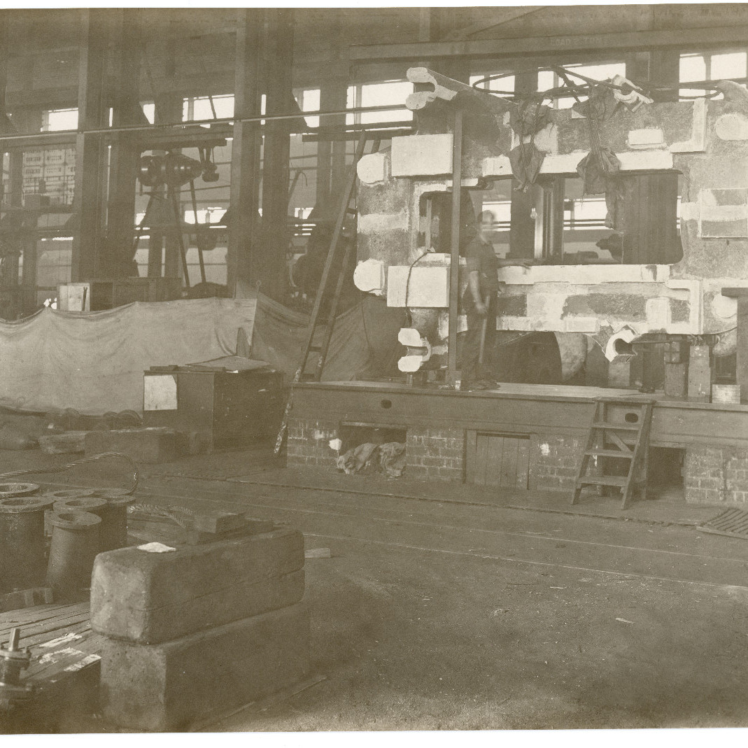 Interior of Building at Walsh Island Dockyard