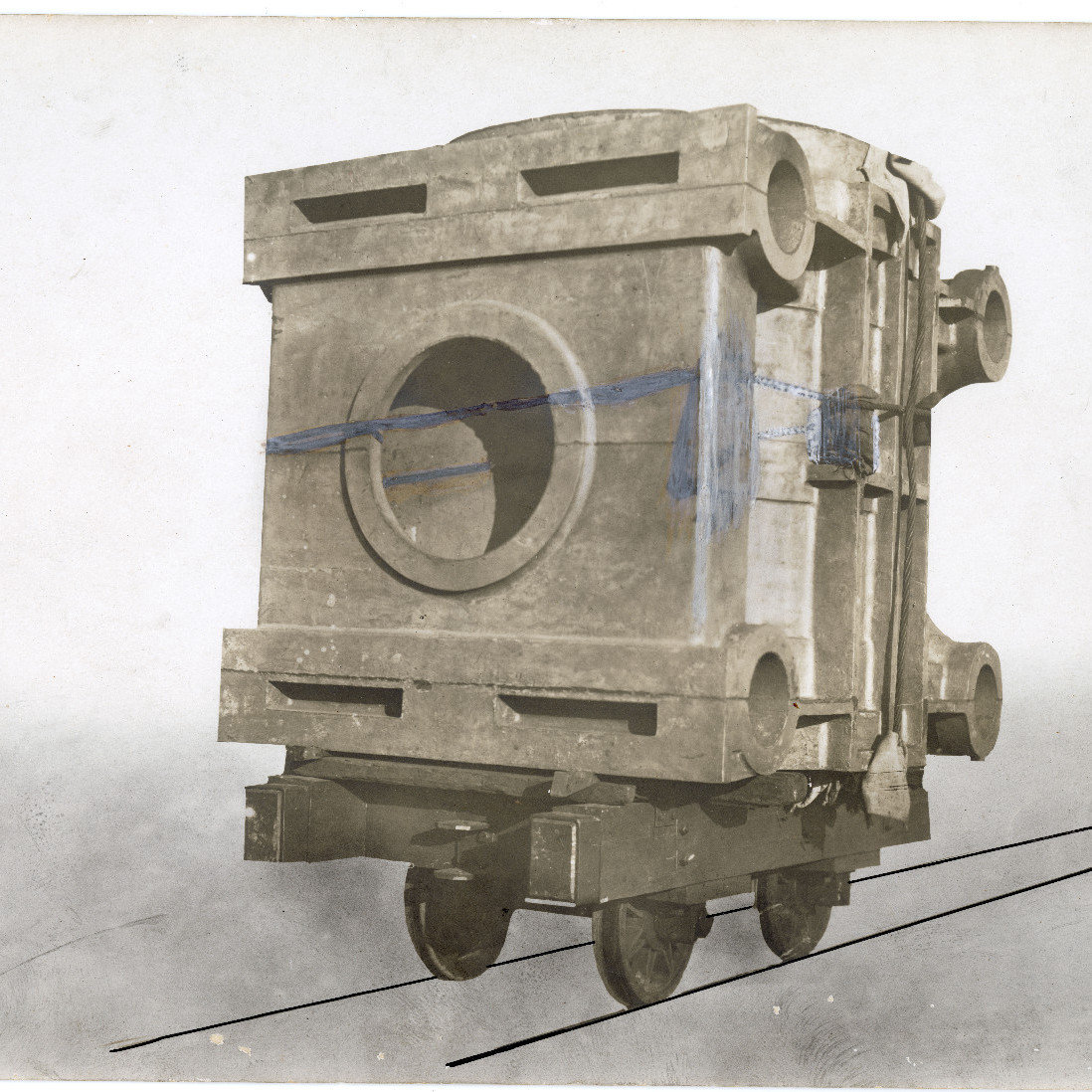 Unidentified Walsh Island Item, possibly an engine cast