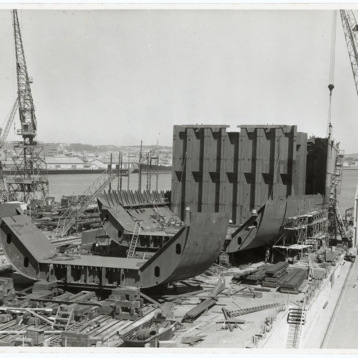 Construction at State Dockyard, March 1969
