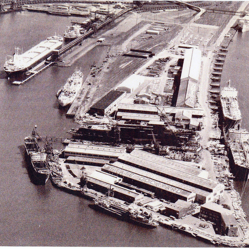State Dockyard from Above, 13 November 1968 (Large Version)