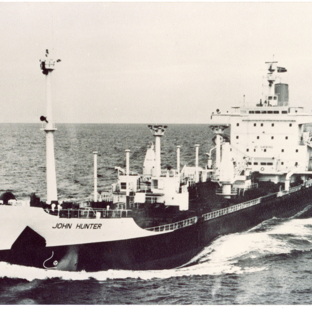 Tanker 'John Hunter', built at State Dockyard