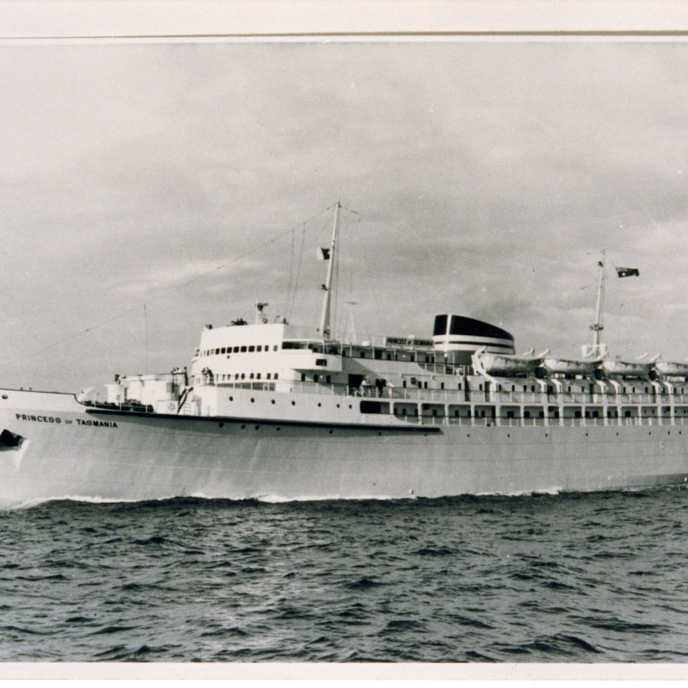 'Princess of Tasmania' built at Newcastle State Dockyard