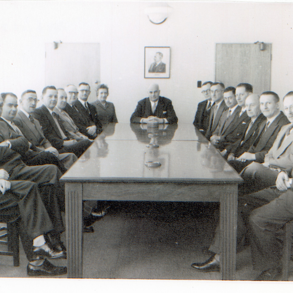 Board of the Newcastle State Dockyard, 16th September 1957