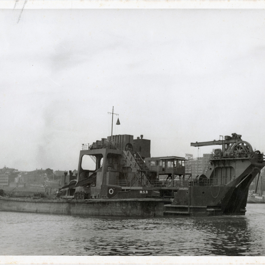 Bucket Dredge 'Coolooli', Ship 56 built 1955 at State Dockyard