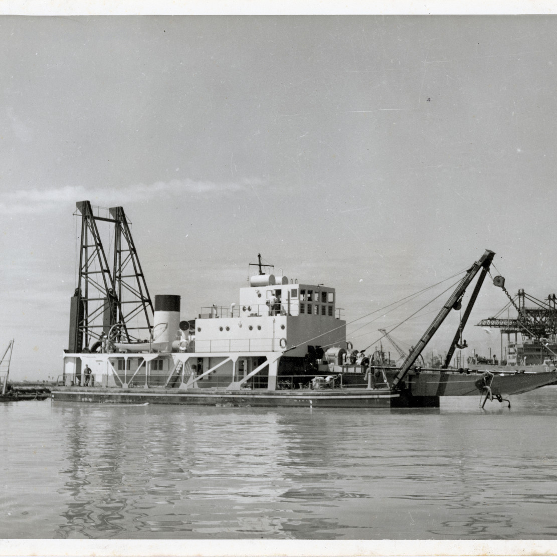 Cutter Suction Dredge 'C.S.1', Ship 51 built 1956 at State Dockyard