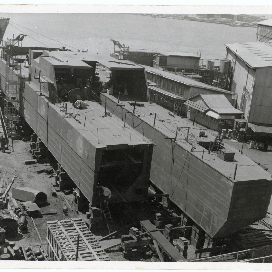Bucket Dredge 'Victoria', Ship 81 built 1968 at State Dockyard