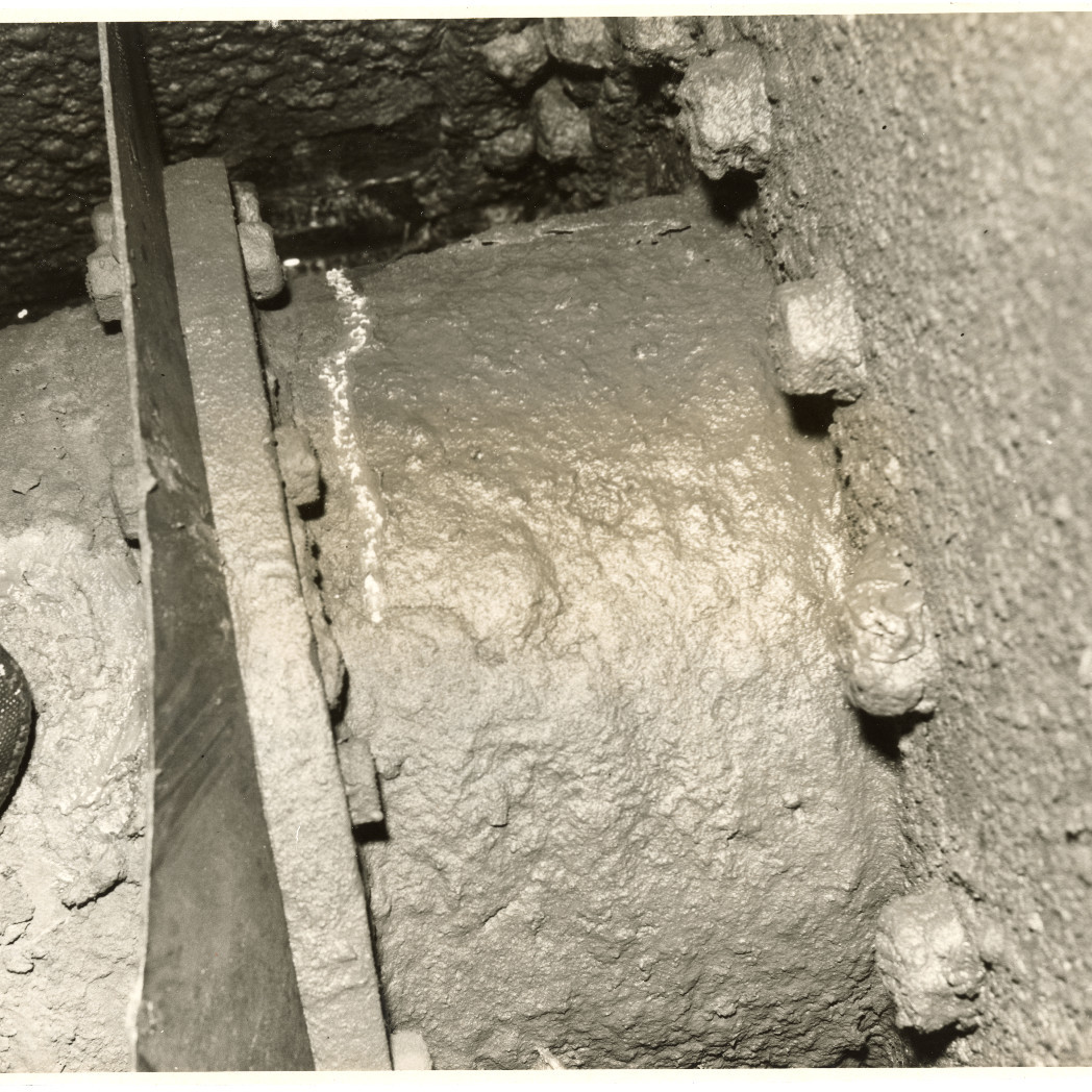 State Dockyard Floating Dock- Fracture in Number 28 Tank Bulkhead