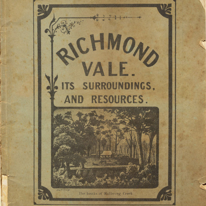 Richmond Vale. Its Surroundings, And Resources. [Prospectus] Walter Benns & Co. Ltd, Newcastle. 1889.