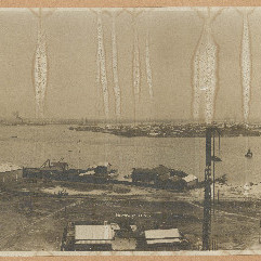 Panorama of Newcastle NSW, taken from Fort Scratchley (1910)