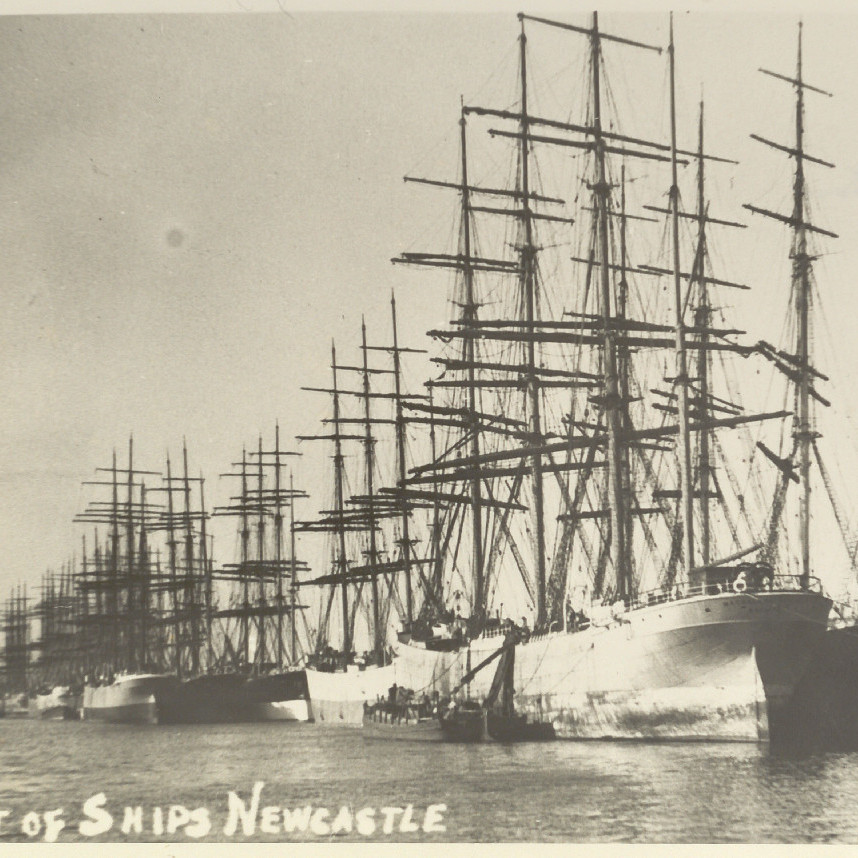 Fleet of Tallships in Newcastle Harbour