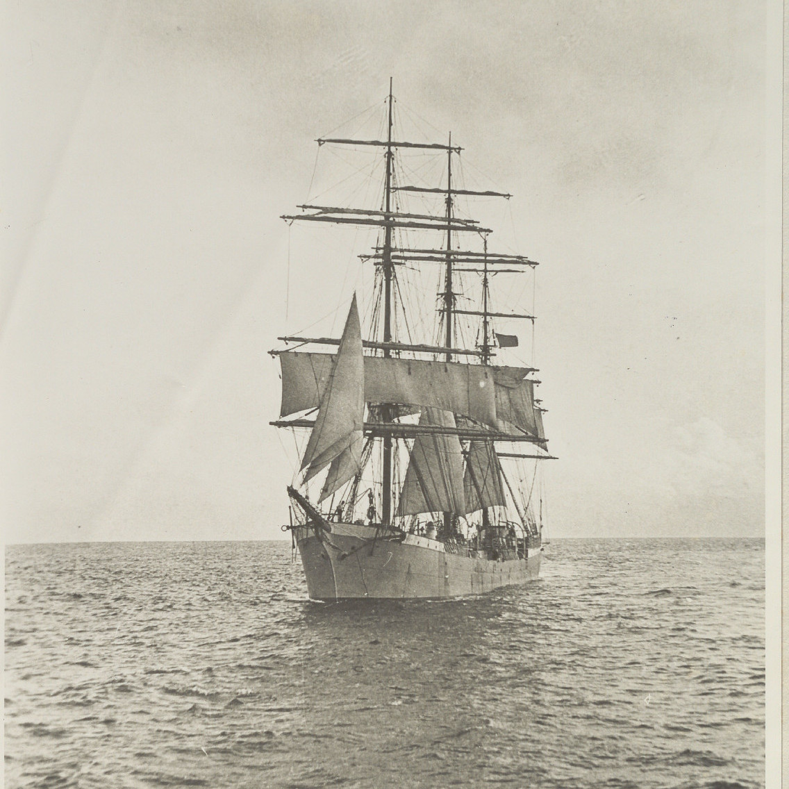 Sailship 'Mannhem' off Newcastle