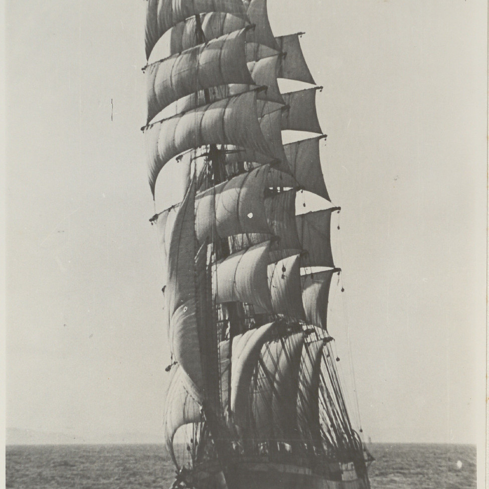 Sailship 'Pamir' off the Coast of Sydney