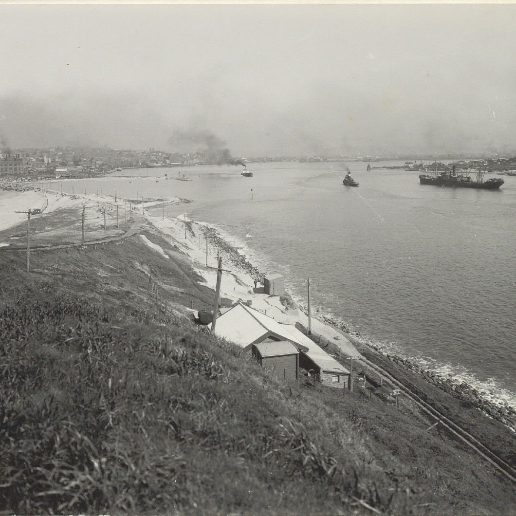 Photo taken from Nobby's Head looking towards Newcastle