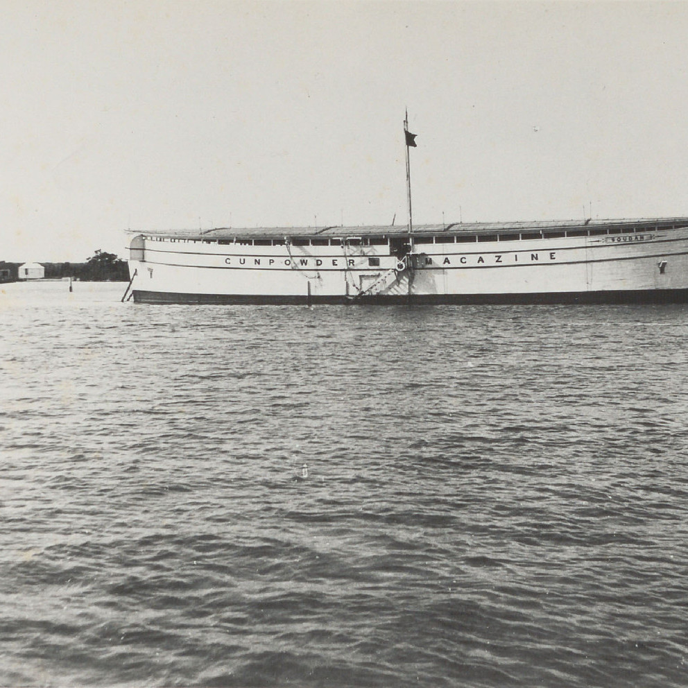 Gunpowder Hulk 'Soudan', 1912