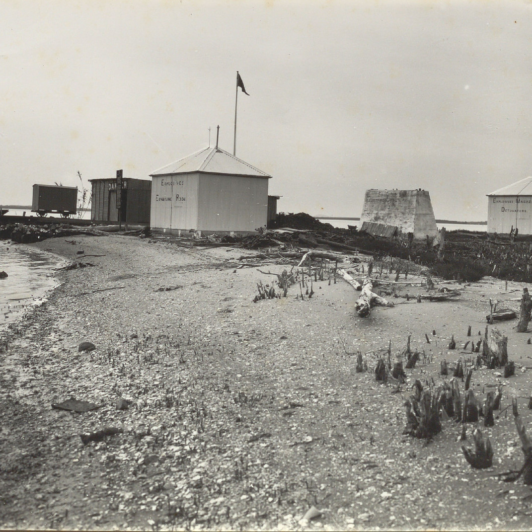 On-Shore Explosives Magazine, 1912