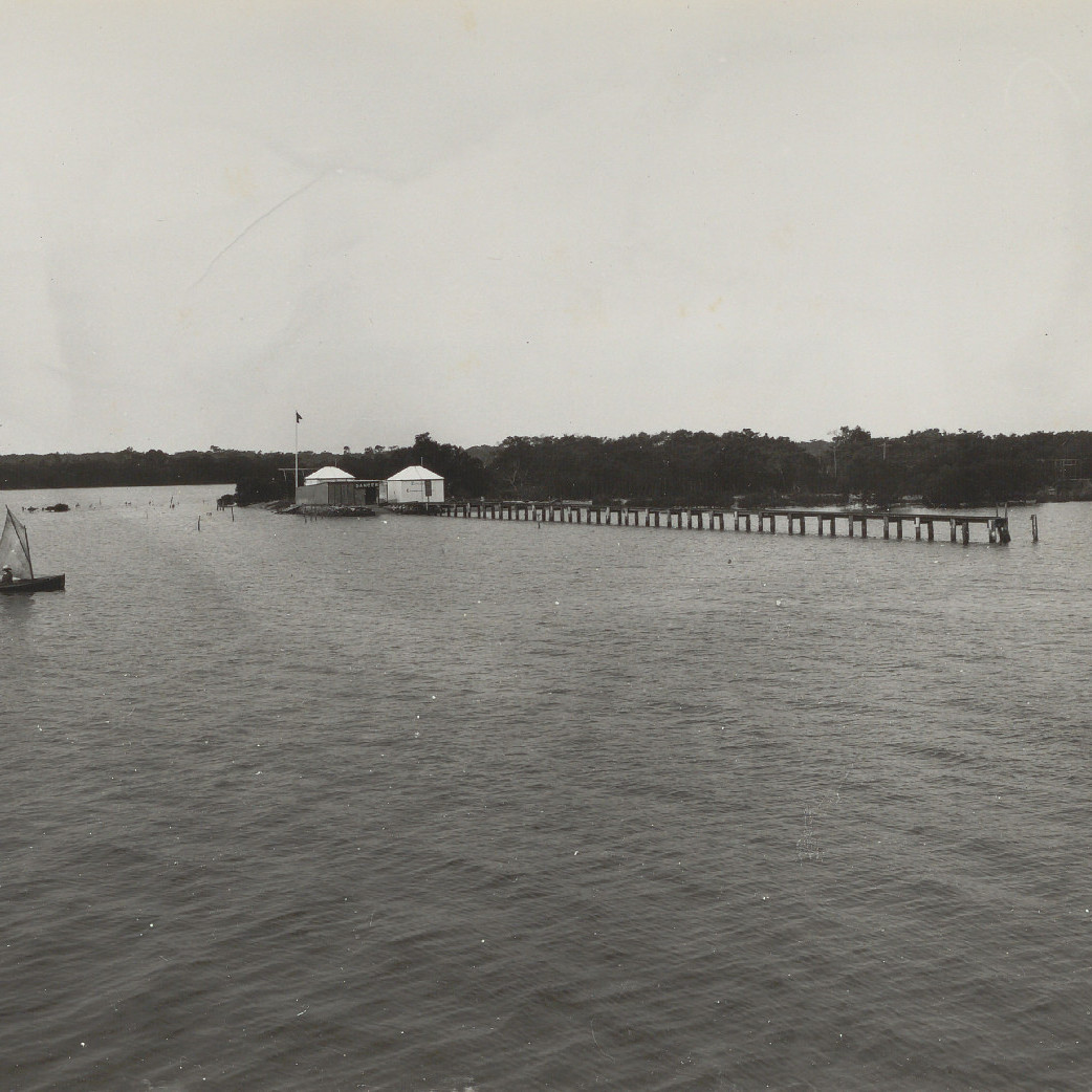 Explosives Magazine Jetty near Gunpowder Hulk 'Soudan', 1912