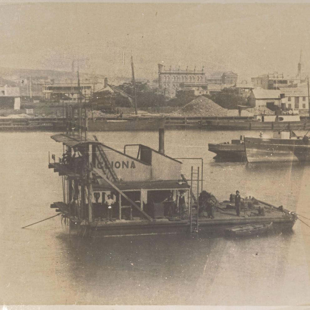 Tugboats in The Newcastle Basin