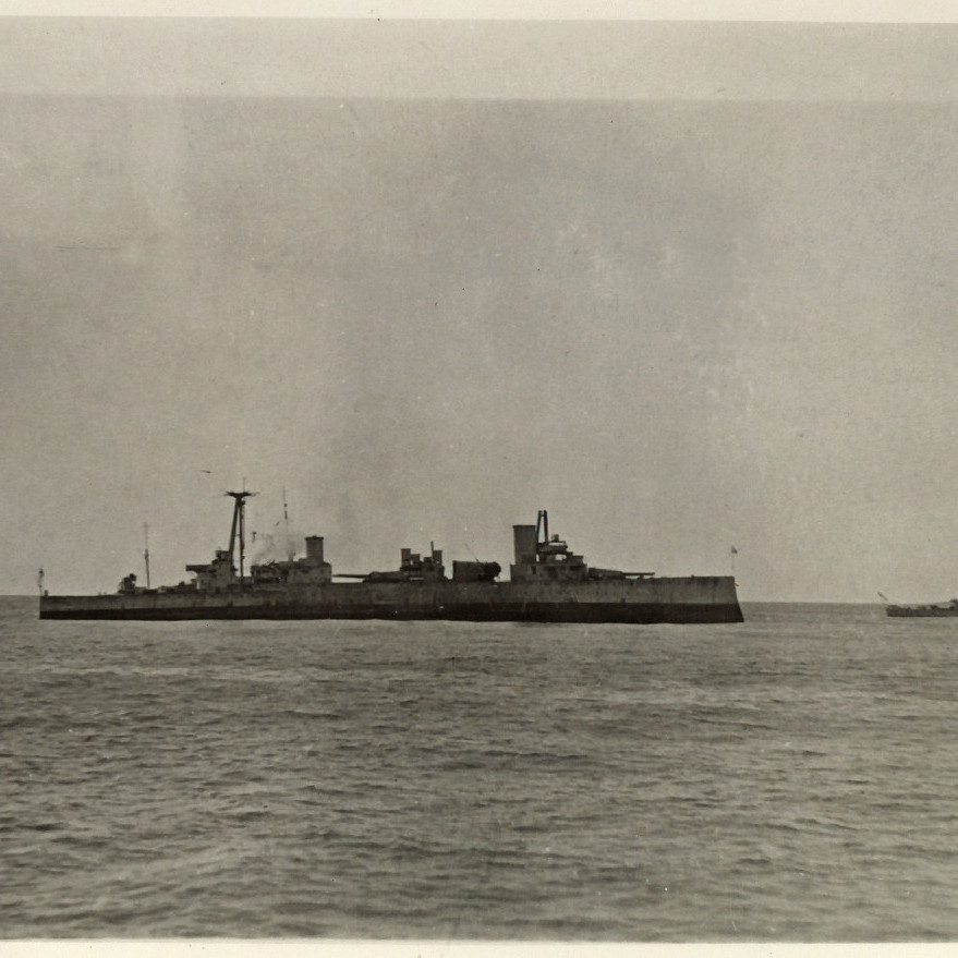 Scuttling of HMAS Australia off Sydney, 12th April 1924