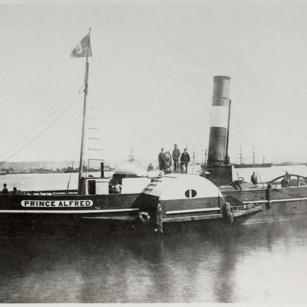 Steam Tug 'Prince Alfred' in Newcastle Harbour