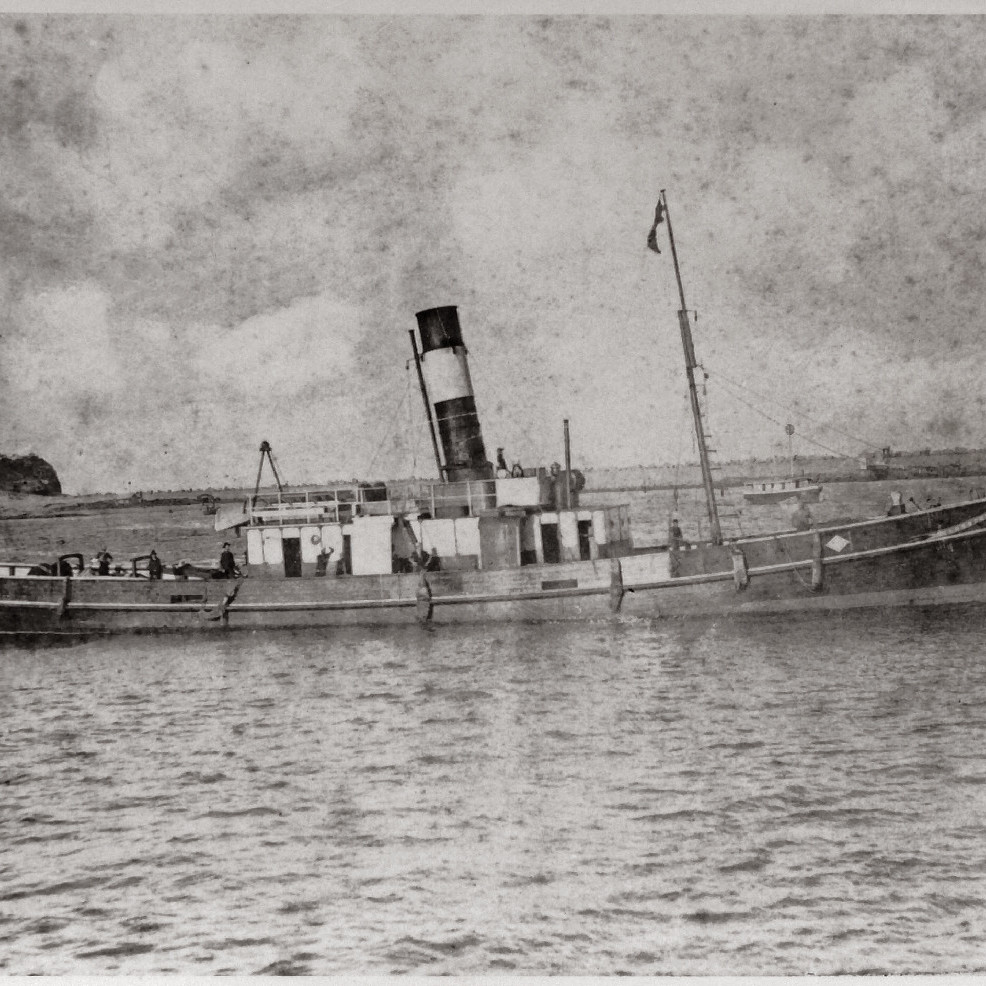 Steam Tug 'Stormcock' in Newcastle Harbour