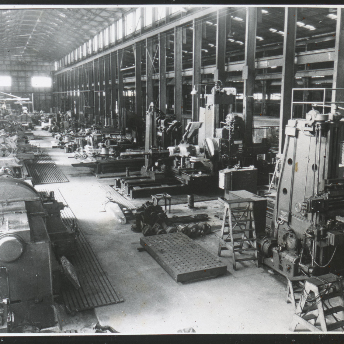 Machinery at Newcastle State Dockyard