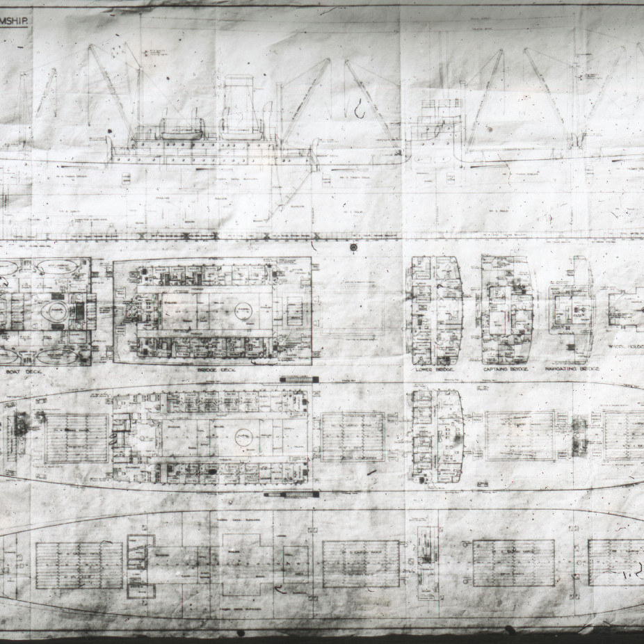 Australian Standard Steamship Design Plans