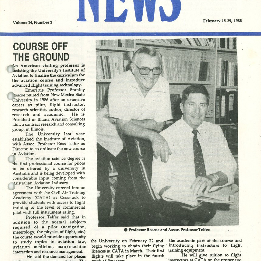 The University of Newcastle University News, Vol. 14, No. 1, February 15 - 29, 1988