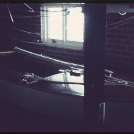 Unknown man with boat, unknown location [1960s] 