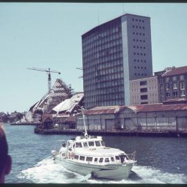 Construction of Sydney Opera House, Bennelong Point, NSW [1960s]