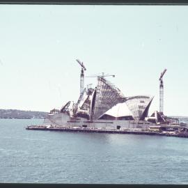 Construction of Sydney Opera House, Bennelong Point, NSW [1960s]