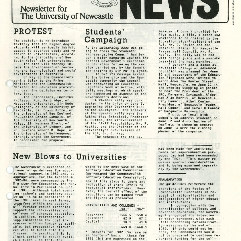 University News, Vol. 7, No. 9, June 11, 1981