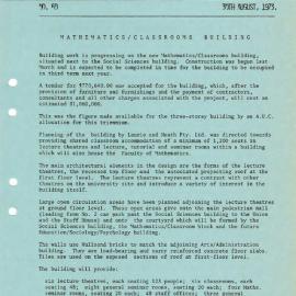 University News, The University of Newcastle, No. 69, 30 August 1973