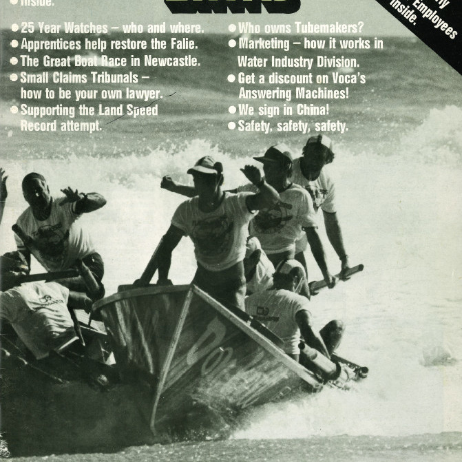 Newslinks: The National Journal of Tubemakers Australia Limited, Vol. 8, No. 1, March 1986