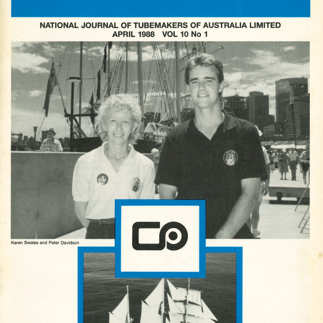 Newslinks: The National Journal of Tubemakers Australia Limited, Vol. 10, No. 1, April 1988