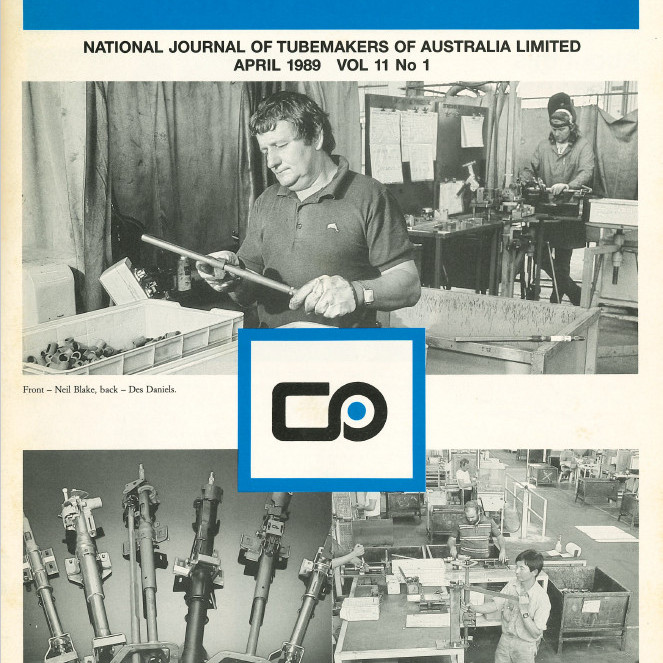 Newslinks: The National Journal of Tubemakers Australia Limited, Vol. 11, No. 1, April 1989