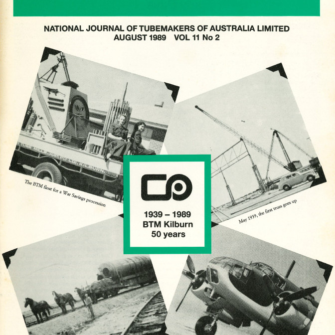 Newslinks: The National Journal of Tubemakers Australia Limited, Vol. 11, No. 2, August 1989