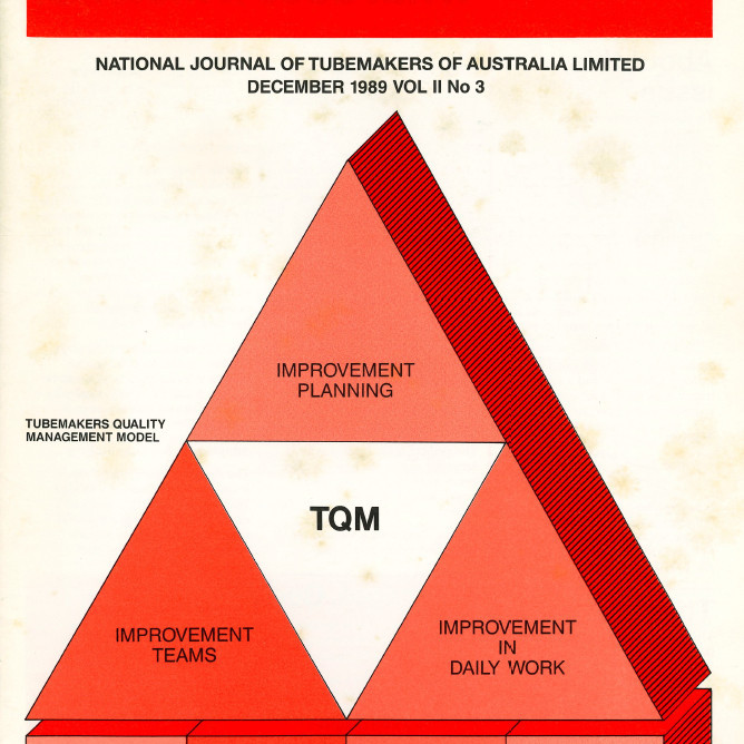 Newslinks: The National Journal of Tubemakers Australia Limited, Vol. 11, No. 3, December 1989