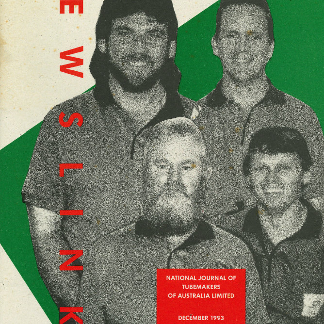Newslinks: The National Journal of Tubemakers Australia Limited, December 1993